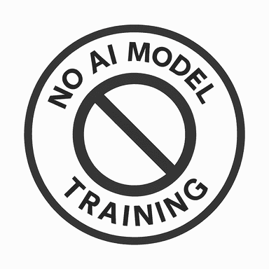 No AI Model Training